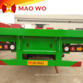 New Price 4 Axle 12m Flatbed Semi Trailer